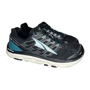 Altra Black and Teal Athletic Shoes